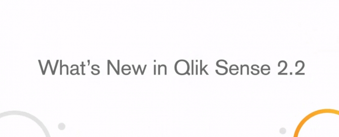 QLIK SENSE – Nueva versión 2.2